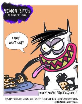 Read Demon Bitch - The Webcomic!  35 Page 1 in English