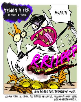 Read Demon Bitch - The Webcomic!  49 Page 1 in English