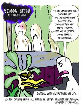 Read Demon Bitch - The Webcomic!  43 Page 1 in English