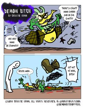 Read Demon Bitch - The Webcomic!  41 Page 1 in English