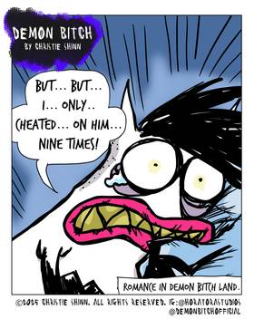 Read Demon Bitch - The Webcomic!  46 Page 1 in English