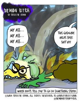 Read Demon Bitch - The Webcomic!  47 Page 1 in English
