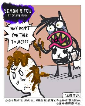 Read Demon Bitch - The Webcomic!  60 Page 1 in English