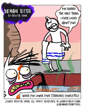 Read Demon Bitch - The Webcomic!  67 Page 1 in English