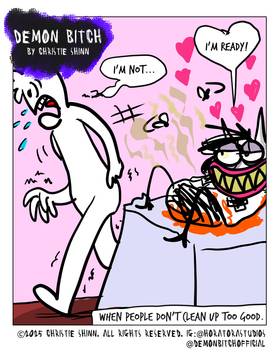 Read Demon Bitch - The Webcomic!  70 Page 1 in English