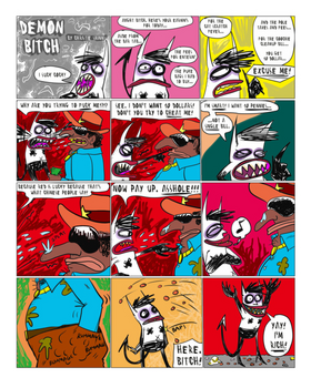 Read Demon Bitch - The Webcomic!  1 Page 4 in English