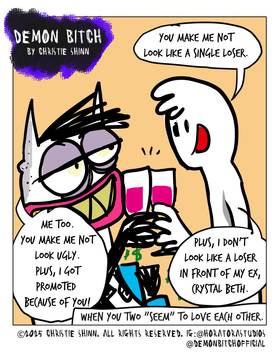 Read Demon Bitch - The Webcomic!  71 Page 1 in English