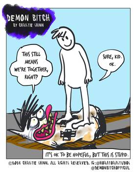 Read Demon Bitch - The Webcomic!  73 Page 1 in English