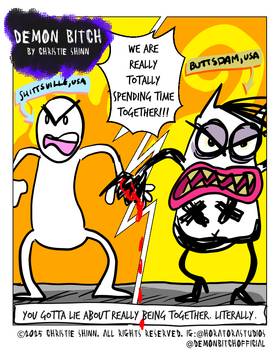 Read Demon Bitch - The Webcomic!  74 Page 1 in English