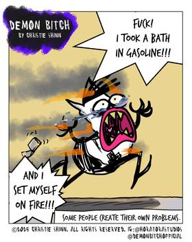 Read Demon Bitch - The Webcomic!  75 Page 1 in English