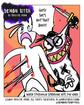 Read Demon Bitch - The Webcomic!  77 Page 1 in English