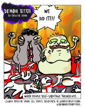 Read Demon Bitch - The Webcomic!  82 Page 1 in English