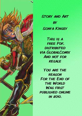 Read You are the Reason for the End of the World  4 Page 3 in English