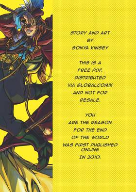 Read You are the Reason for the End of the World  7 Page 3 in English