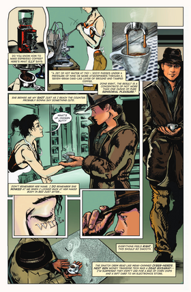 Read Espresso Detective Comic   1 Page 8 in English