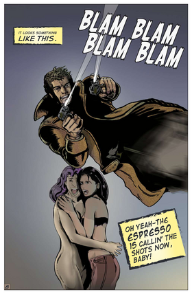 Read Espresso Detective Comic   2 Page 10 in English