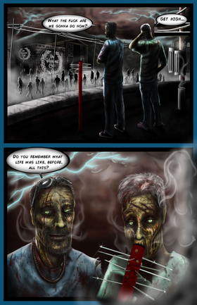 Read Issue #1 The Toking Dead   1 Page 3 in English