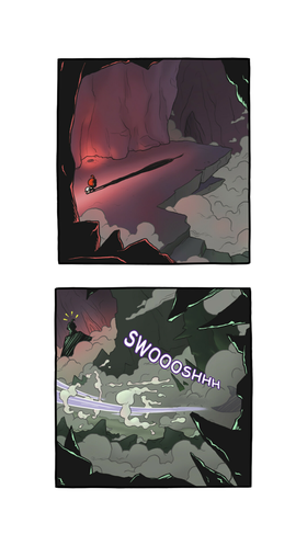Read Life in the Cave | Aurora the Lost Medallion  3 Page 4 in English