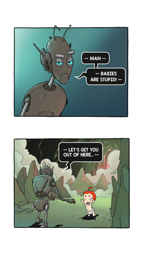 Read Life in the Cave | Aurora the Lost Medallion  5 Page 3 in English