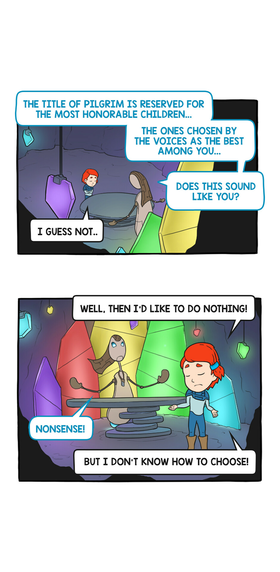 Read Life in the Cave | Aurora the Lost Medallion  6 Page 3 in English