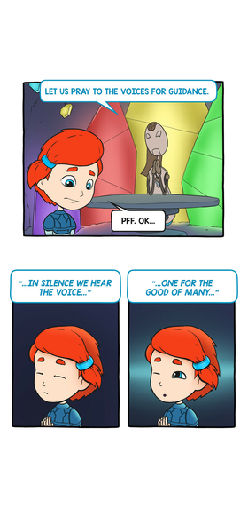 Read Life in the Cave | Aurora the Lost Medallion  6 Page 5 in English