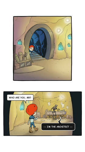 Read Life in the Cave | Aurora the Lost Medallion  7 Page 2 in English