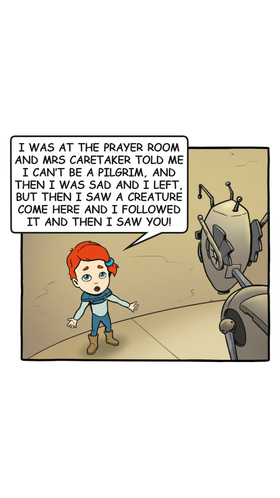Read Life in the Cave | Aurora the Lost Medallion  7 Page 4 in English