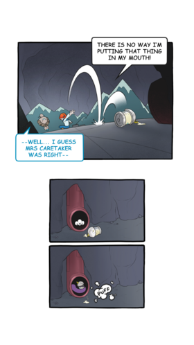 Read Life in the Cave | Aurora the Lost Medallion  8 Page 4 in English