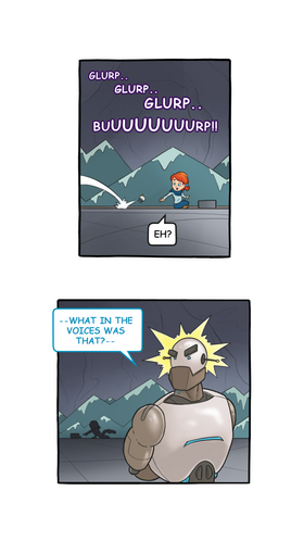Read Life in the Cave | Aurora the Lost Medallion  8 Page 5 in English
