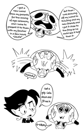 Read Mandy and the Magic Toad  1 Page 8 in English