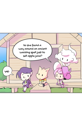 Read Mandy and the Magic Toad  16 Page 8 in English