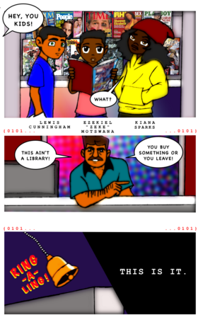 Read SUPERHERO FRUIT PUNCH!  1 Page 4 in English