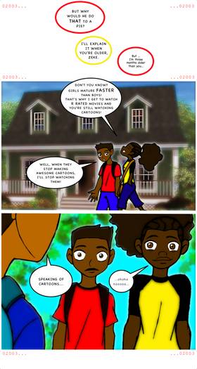 Read SUPERHERO FRUIT PUNCH!  4 Page 3 in English