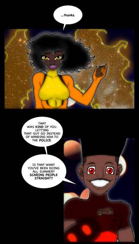 Read SUPERHERO FRUIT PUNCH!  9 Page 8 in English