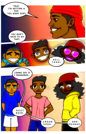 Read SUPERHERO FRUIT PUNCH!  1 Page 7 in English