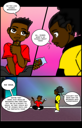 Read SUPERHERO FRUIT PUNCH!  3 Page 8 in English