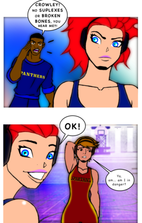 Read SUPERHERO FRUIT PUNCH!  4 Page 8 in English