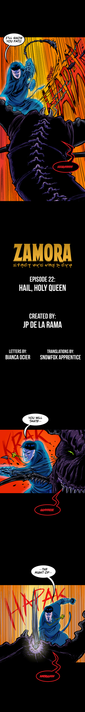 Read Zamora  22 Page 2 in English