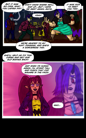 Read Minnie and Max: Monster Girl Detectives  8 Page 9 in English