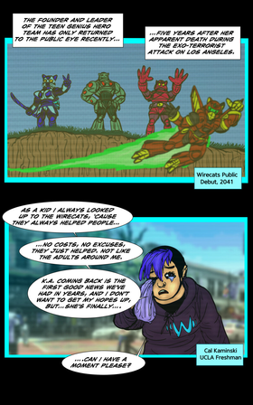 Read We Are The Wirecats  6 Page 2 in English