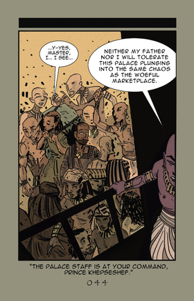 Read The Lone and Level Sands (2009)  3 Page 4 in English
