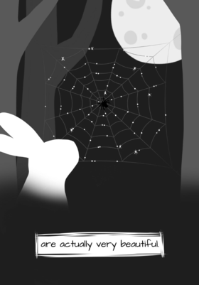 Read it's dark.  1 Page 7 in English