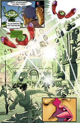 Read E.I. - Earth Invasion  6 Page 8 in English