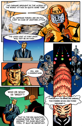 Read E.I. - Earth Invasion  6 Page 3 in English