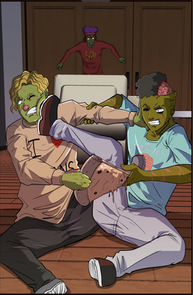 Read Zob City Comics  1 Page 9 in English