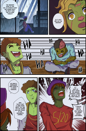 Read Zob City Comics  1 Page 10 in English