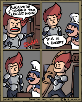 Read Swords  1 Page 1 in English
