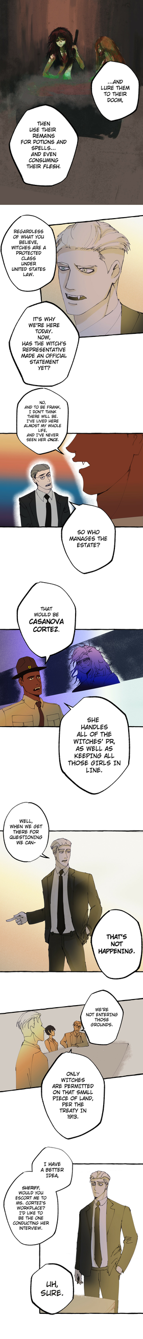 Read Shadow Division Files: Witch Hunt  4 Page 3 in English