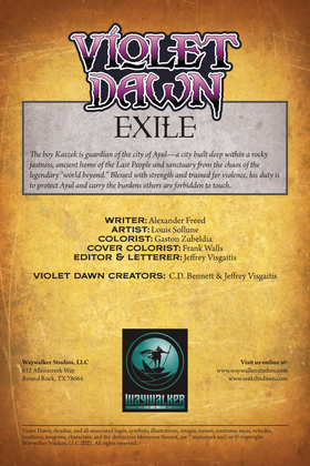 Read Violet Dawn: Exile  1 Page 2 in English