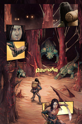 Read Violet Dawn: Exile  1 Page 4 in English
